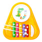 Mee Mee 2 In 1 Cheerful Musical Xylophone Cum Drum, 5 Multicolored Key Keyboard, Toys For Kids (Yellow)
