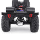 Mohero Aluminum Front And Rear Bumper Set With Tow Hook For 1/18 Trx4M High Trail K10 Rc Crawler Car Upgrade Part,(Rear)