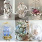 EFAY Large Clear Stuffing Balloons, 10-Pack Extra Wide Mouth Bubble, Ideal for Mother's Day, Baby Shower, Birthday Decor