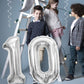 Maigendoo Jumbo 10 Number Balloon 40 Inch Large Digit Balloons Huge Helium Balloon Foil Mylar Balloon With Swirl Decorations For