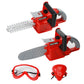 Sistracia Toy Hedge Trimmer And Toy Chainsaw For Kids, Outside Kids Chainsaw Toy With Rotating Chain And Realistic Sounds, Outdo