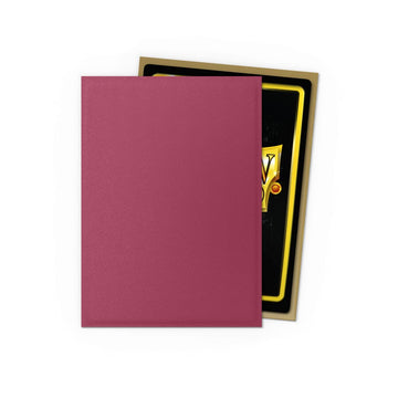 Dragon Shield Matte Dual Standard Size Card Sleeves 100 CT - Red/Gold, Premium PET TCG Sleeves for Pokemon, Flesh & Blood, Magic The Gathering