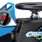 Razor Crazy Cart Shift Electric Go Kart for Kids 6+, 12V Drifting, High/Low Speed, Black/Blue, Max Weight 120 lbs
