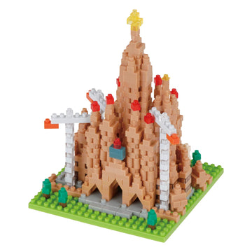 Nanoblock - World Famous Buildings -Sagrada Familia, Sight To See Series Building Kit