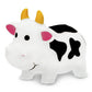 Dollibu Cow Bath Water Squirter Toy - Floating White Rubber Bath Toy, Cool Animal Squirting Bathtime Play Water Toy For Toddlers, Cute Farm Animal Bath Toys For Bathtub And Pool For Girls And Boys