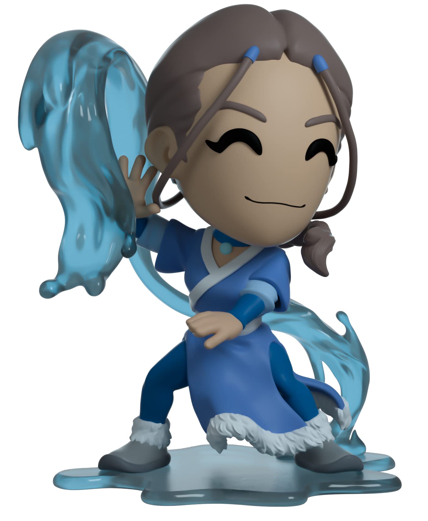 You Tooz Katara Vinyl Figure, 4.1'' Katara From Avatar The Last Airbender, High Detailed Collectible Figure - Youtooz Avatar The Last Airbender Collection, Blue,Grey