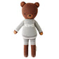 Cuddle + Kind Oliver The Bear Regular 20'' Hand-Knit Doll - 1 Doll = 10 Meals, Fair Trade, Heirloom Quality, Handcrafted In Peru