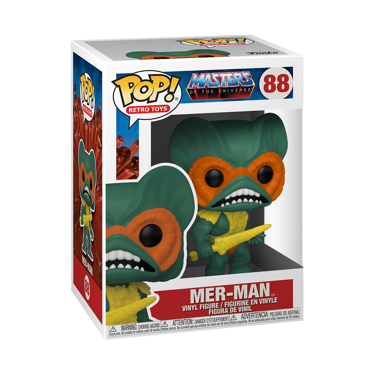 Funko Pop Retro Toys: Master'S Of The Universe - Merman, 3.75 Inches,Multicolor,56207