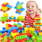 Mbk Spark Creativity With Pink Bag Diy Block Toys  100 Pcs Building Blocks For Kids  Educational & Learning Toy For Kids 25 Y