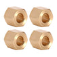 INJORA Brass Wheel Hex Hub 6mm(+2mm) Extenders Adaptor for 1/18 RC Crawler Car TRX4M Upgrade Parts