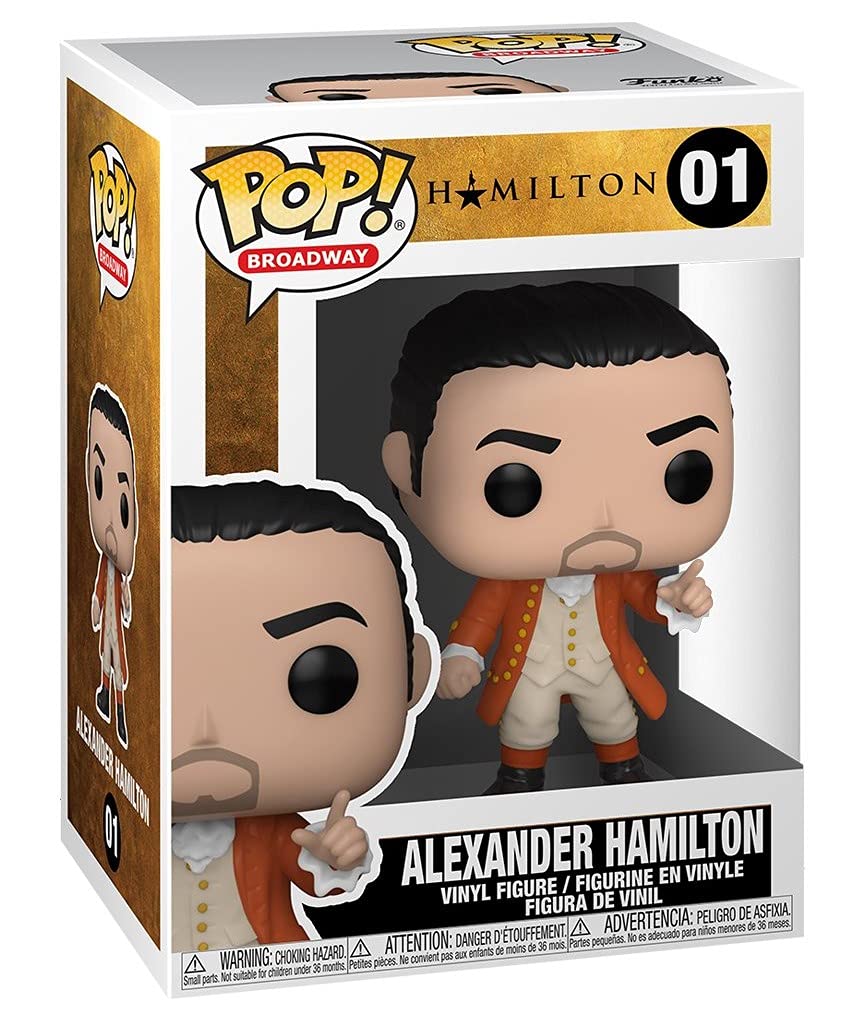 Funko POP Broadway: Hamilton - Alexander Hamilton Vinyl Figure, 3.75 inches, Multicolored, with Pop Box Protector Case