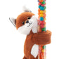 The Petting Zoo Red Fox Stuffed Animal Plushie Slap Bracelet, Gifts For Kids, Candypalz, Zoologee Red Fox Plush Toy