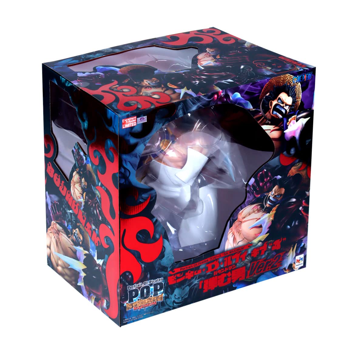 Megahouse Portrait.Of.Pirates One Piece Sa-Maximum Monkey D. Luffy Gear Four Boundman Ver.2, Multicolor (Mh71625)