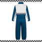 Kosgraiy Race Car Driver Costume Kid,Boy And Girl Racer Jumpsuit With Peaked Cap,Toddler Racing Costume Halloween,L/140