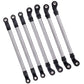 Hard Steel Metal M4 Suspension Links Kit Linkage for Redcat Gen8 Upgrades RC Crawler Truck Replacement