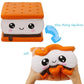 Anboor Jumbo Squishy Toy Smore Food-7.9' Big Squishies Kawaii Toy-Slow Rising Candy Food Scented Squeeze Toy Gift For Kids Adults
