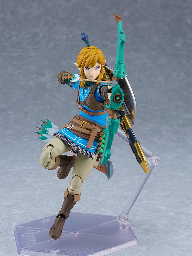 Good Smile Company Figma Action Figure - The Legend of Zelda: Tears of The Kingdom Link, 5.9" Multicolor, Model G19069, Plastic