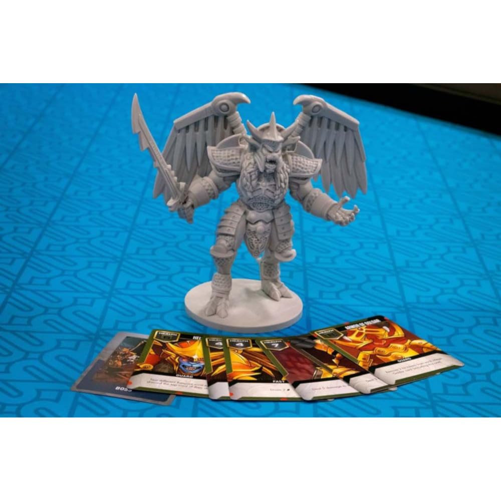 Renegade Game Studios Power Rangers: Heroes Of The Grid Mega Goldar Deluxe Figure , Black