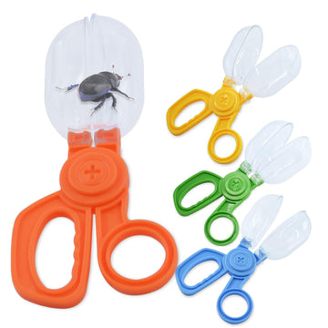 Pomiku Bug Catcher Scoopers For Kids, 4Pcs Handy Scoopers For Bug Catching, Fine Motor Skills Toys For Children Ages 3+