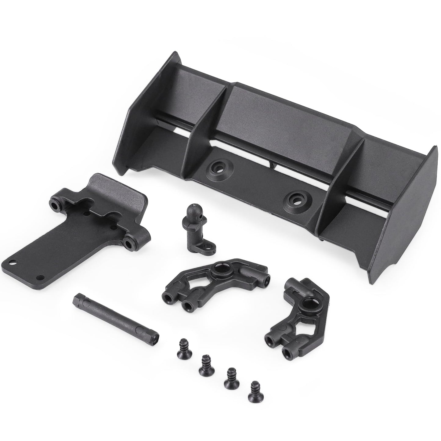 Haiboxing 1/16Th Scale Brushless Rc Car Spare Parts Rear Bumper & Wing & Wing Stay For Apply To 16890A(M16062V)