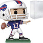 Pop Football: Bills - Josh Allen (Away Jersey) Funko Vinyl Figure (Bundled With Compatible Box Protector Case), Multicolor, 3.75 Inches