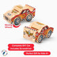 DIY Wooden Kits w/ Stickers - Kids Building Kit - Stem Building Toys - Wood Crafts for Kids - Building Kits for Kids - Woodworki