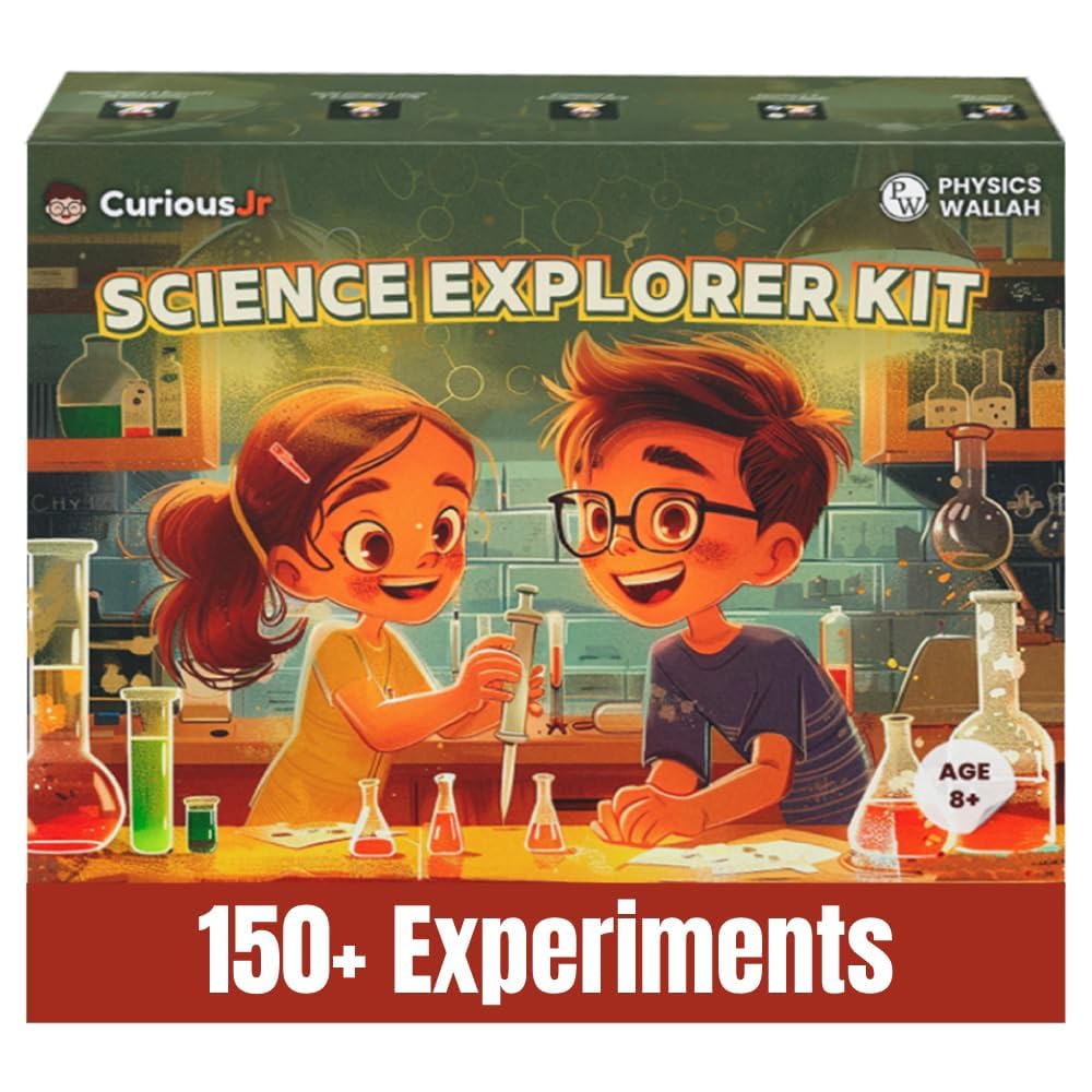 Pw Science Experiment Kit For Kids Ages 8-15 |150+ Fun Educational Stem Projects | Science Kit For Boys & Girls | Chemistry Expl