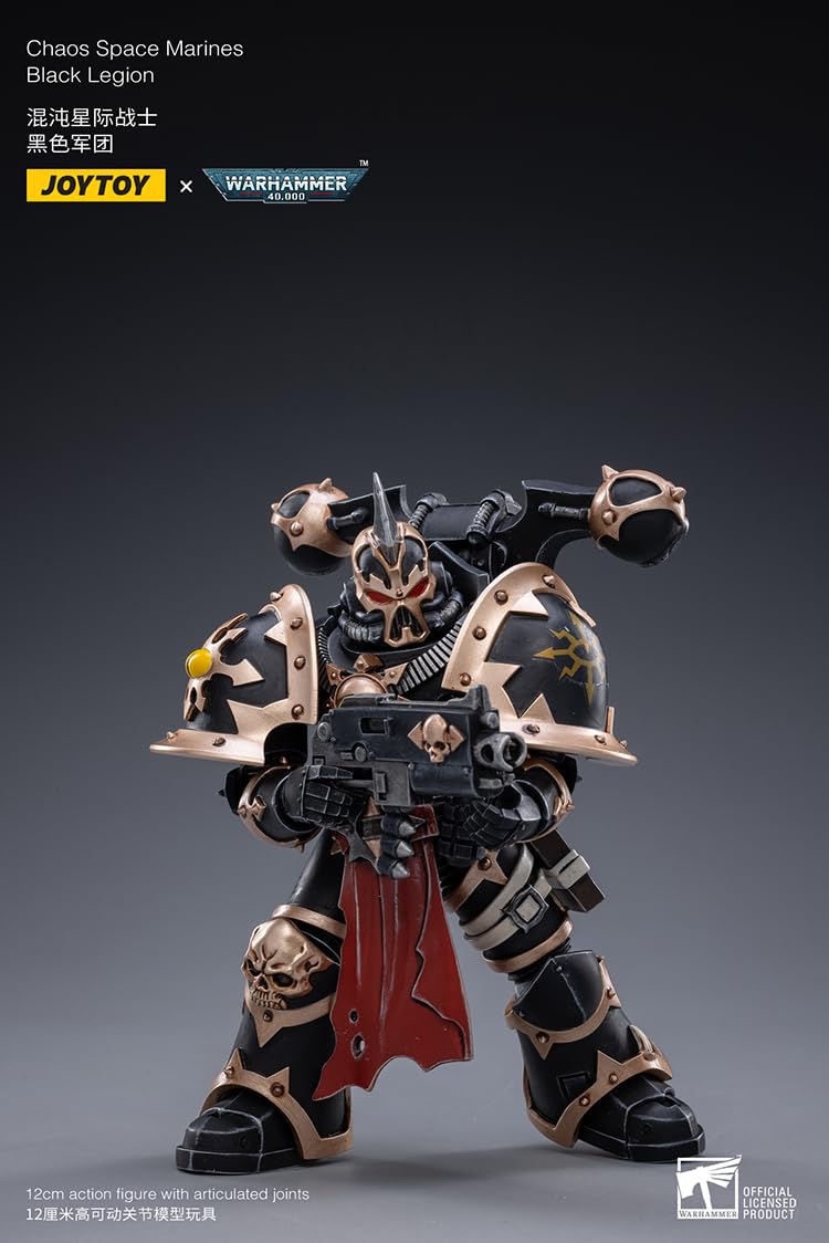 malt-inspiredISE JOYTOY 1/18 Action Figures - Warhammer 40 000 Chaos Space Marine E - 5 Classic Character Collectible Age 15 and Above