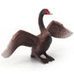 Lc Joycre 5 Inch Big Black Goose Toy Black Swan Figurine Swan Toy Animal Figure For Toddlers Preschool Animals Figures Eduaction