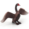 Lc Joycre 5 Inch Big Black Goose Toy Black Swan Figurine Swan Toy Animal Figure For Toddlers Preschool Animals Figures Eduaction