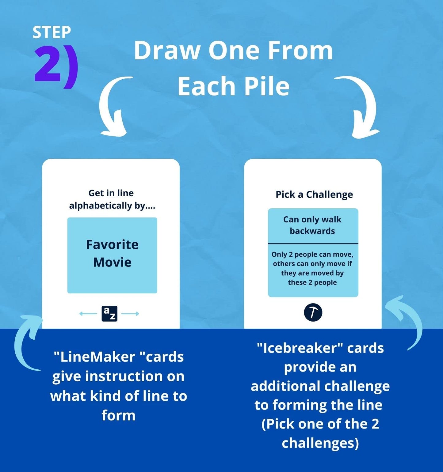 Therapy U Icebreaker Linemaker - Social Skills Games - A Classroom, Work, And Camp Game For Team Building