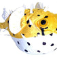 Adore Plush Company 12" Fugu The Porcupine Pufferfish Plush Toy - Yellow Soft Fabric