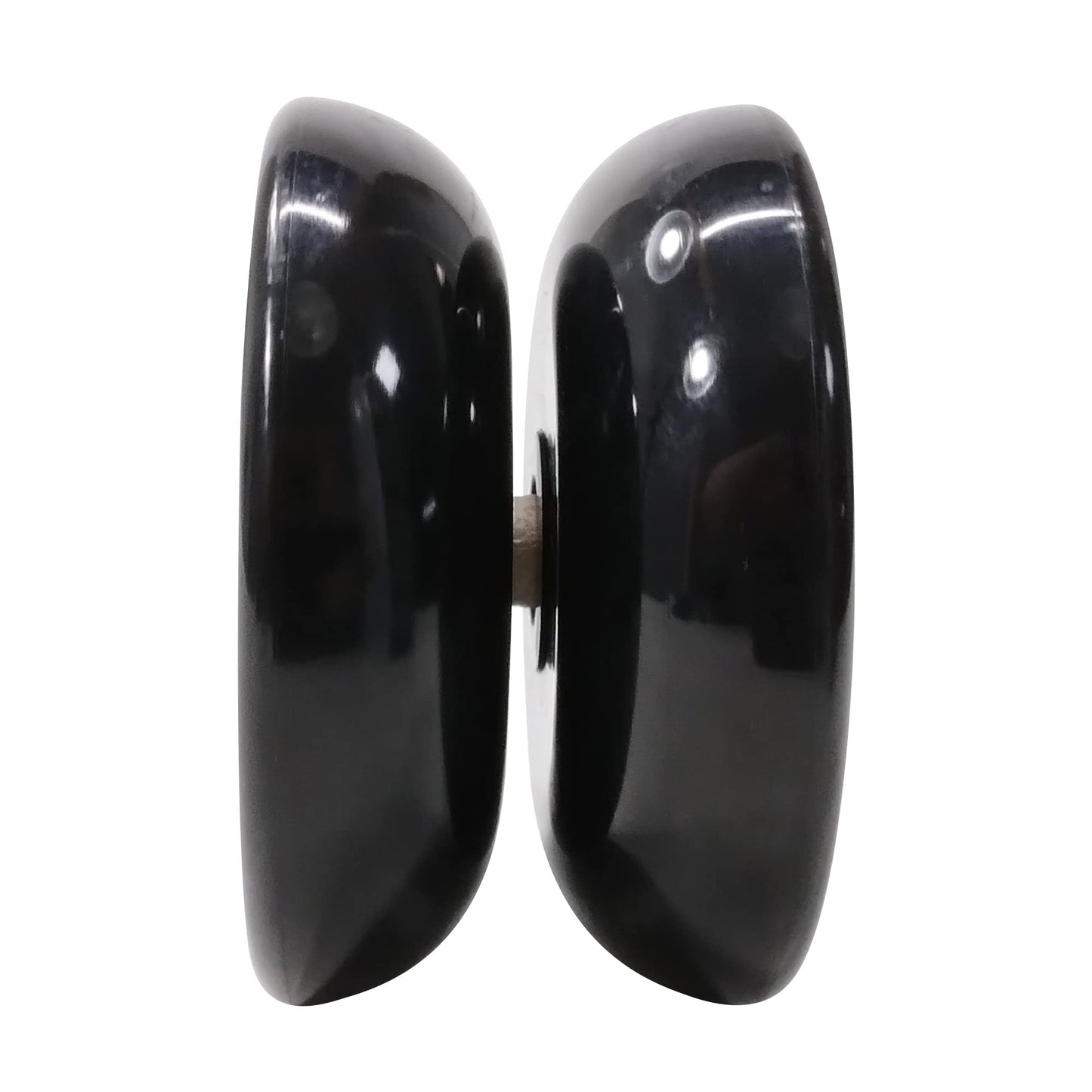 Spintastics The Manta Ray, Wooden Axle, Winged Shape, Designed By World Champion, Black