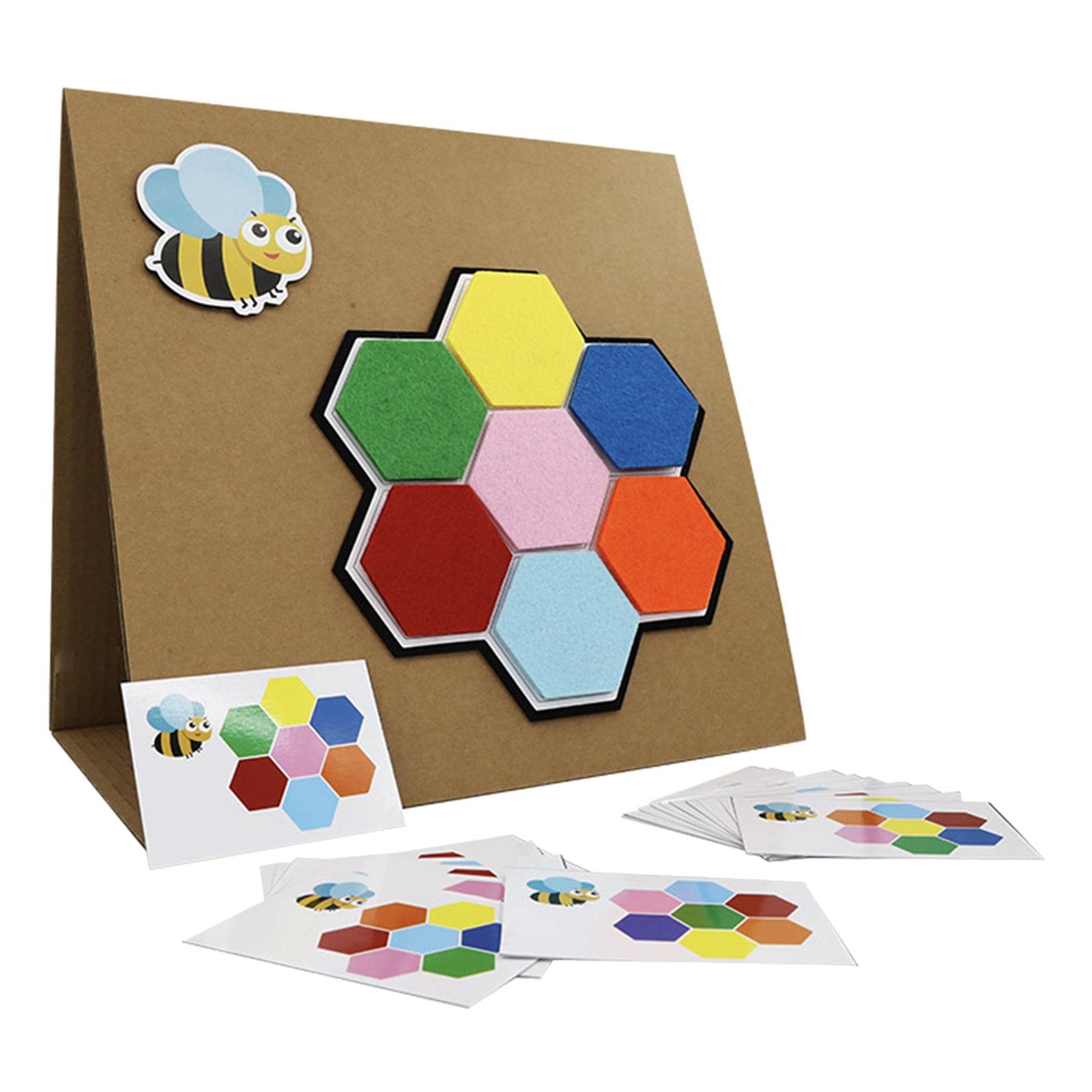 Ilsmysutra Montessori Material Color Shape Jigsaw Matching Game For Baby Boys Girls A|Toys For Baby|Developmental Baby Toys