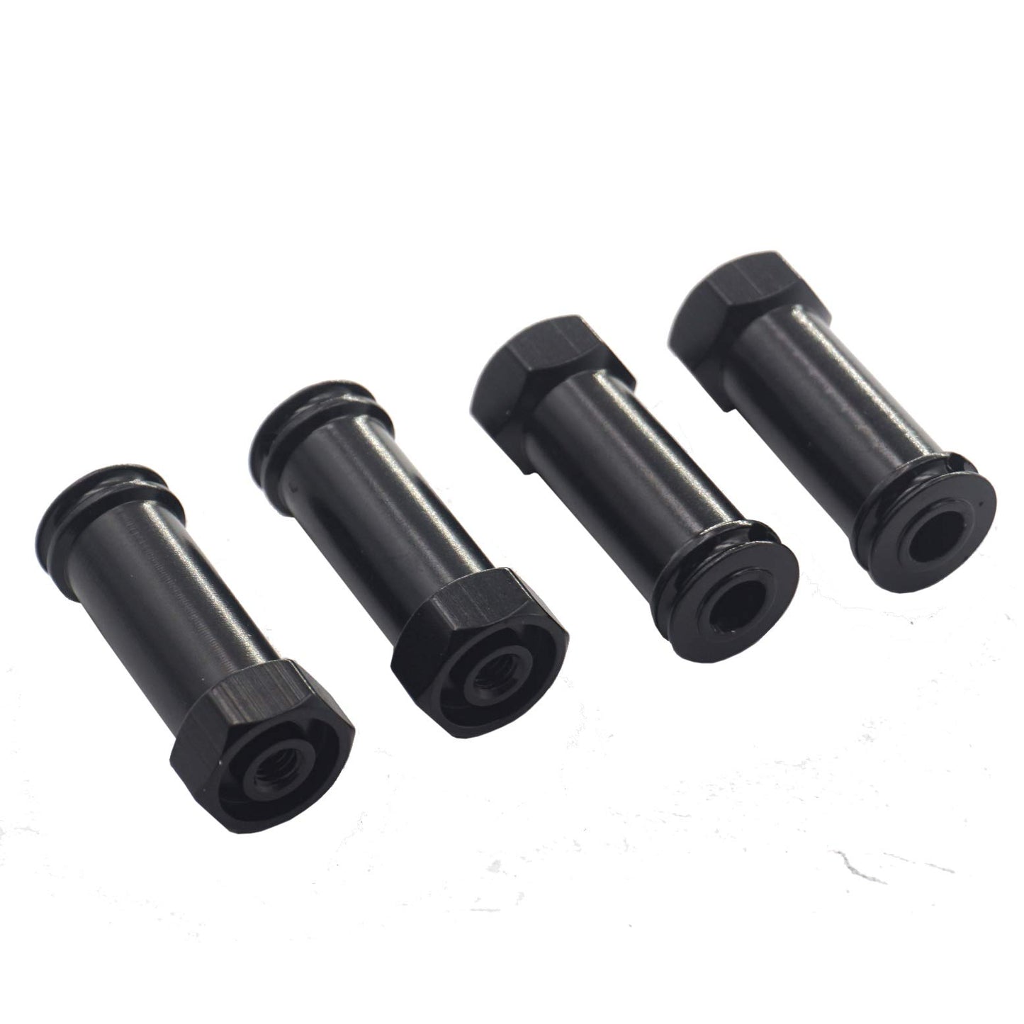 Vgoohobby Aluminum 12mm Wheel Hex Hub Adapters 25mm/30mm Extension Longer Combiner Compatible with Traxxas Slash 4x4 HQ 727 1/10