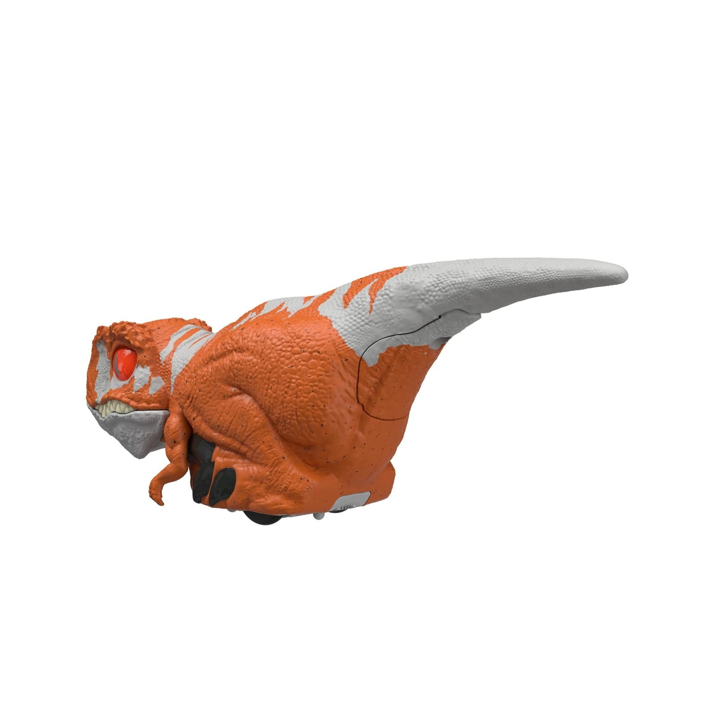 Mattel Jurassic World Toys Dominion Uncaged Click Tracker Atrociraptor Dinosaur Action Figure, Toy Gift With Interactive Motion And Sound, Clicker Control (Red)