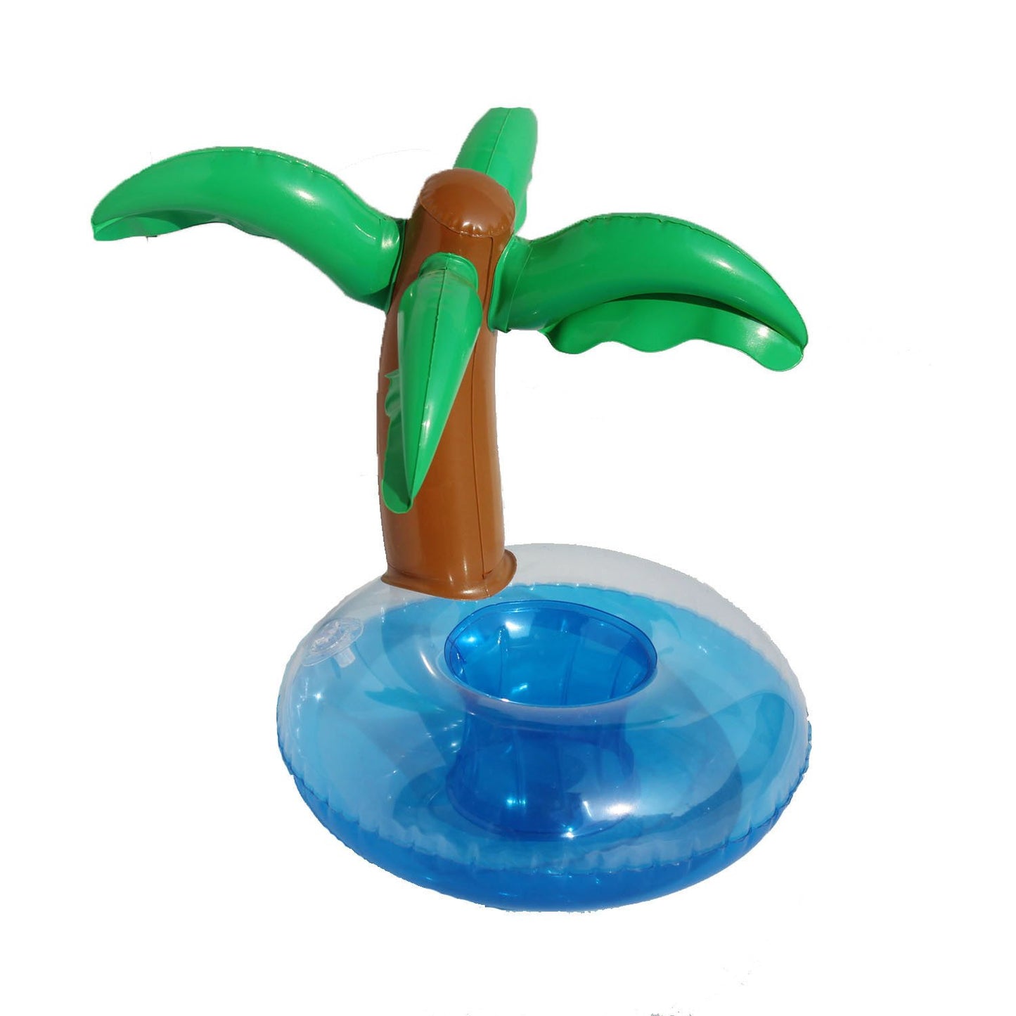 Binaryabc Inflatable Coconut Tree Palm Trees Drink Holders Drink Floaties, Pool Drink Holder Floats, Inflatable Floating Drink Cup Holder,Hawaii Summer Pool Party Drinks Favors,2Pcs