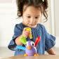 Learning Resources Pedro the Fine Motor Peacock - 6 Pieces Montessori Toys for Toddlers, Develops Fine Motor Skills, Multi, LER9094