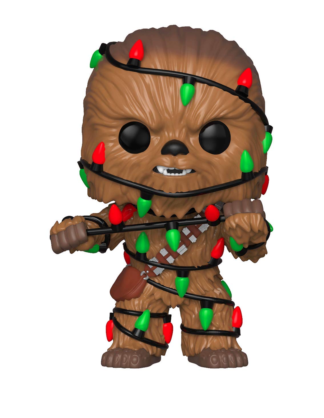 Funko Pop Star Wars: Holiday - Chewie With Lights Collectible Figure, Multicolor