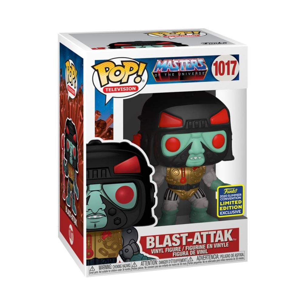 Funko Pop! Tv: Masters Of The Universe - Blast-Attak, Multicolor 2020 Summer Convention Exclusive