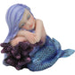 Ebros Under The Sea Blue Child Mermaid Sleeping On Coral Statue Enchansia Mergirl Decorative Figurine
