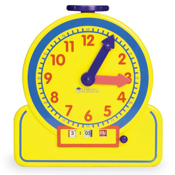 Learning Resources (LER2994) Primary Time Teacher Jr. 12 Hour, Multicolor, Multi-color