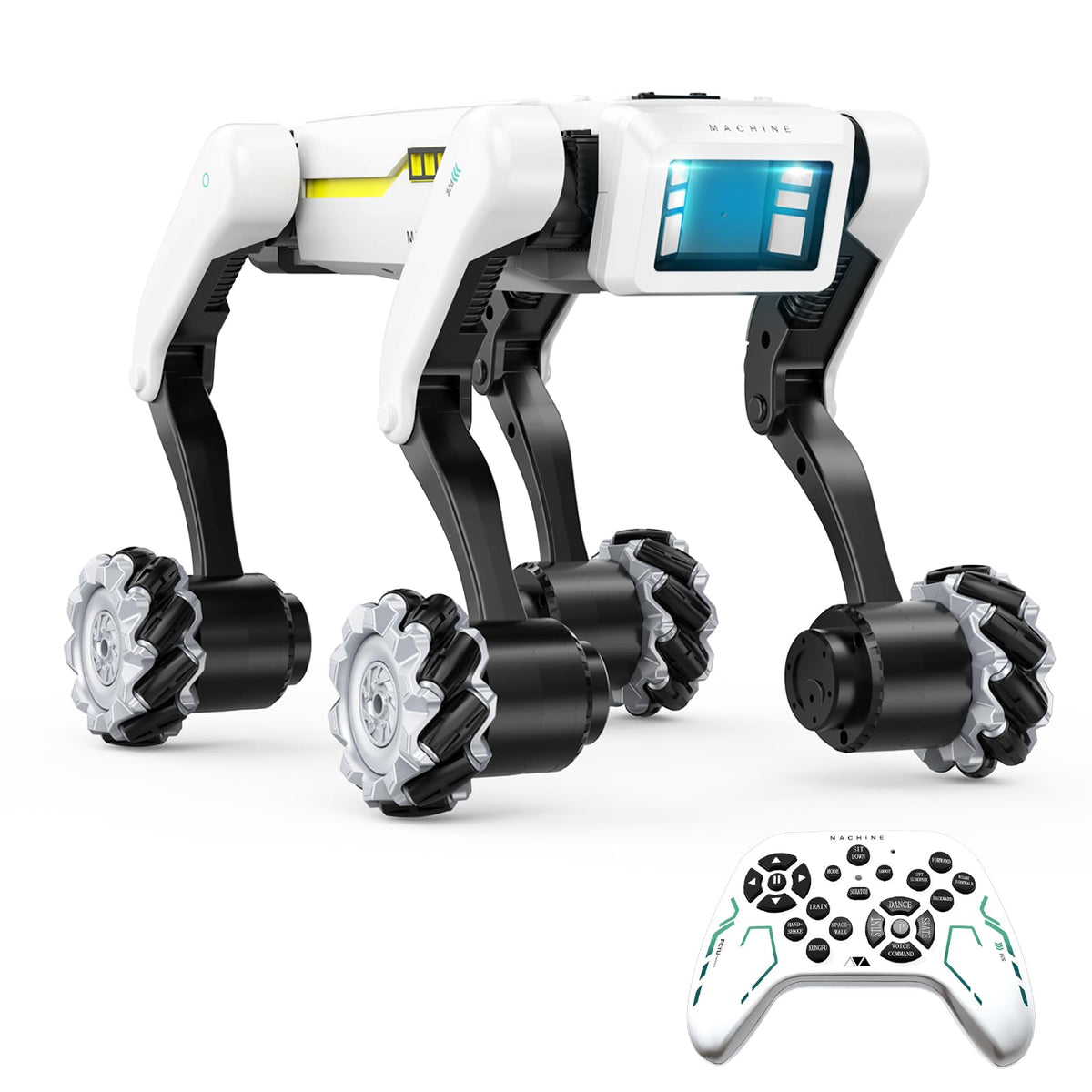 WEACFUS Robot Dog  Voice and Remote Control Robotic Pet
