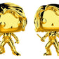 Funko Pop Marvel: Marvel Studios 10 - Black Widow (Gold Chrome) Collectible Figure, Multicolor