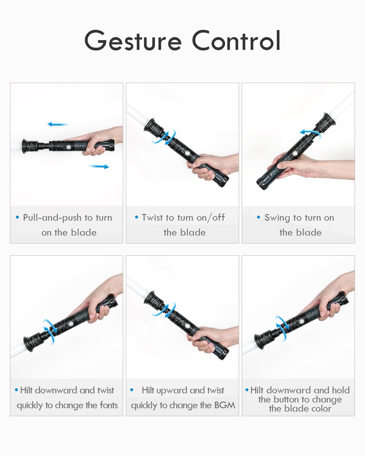XenoSaber XRGB 3.0 Motion Control Smooth Swing Dueling Light Saber, 16 Sound Fonts Light Saber for Adults, Infinite Color Change