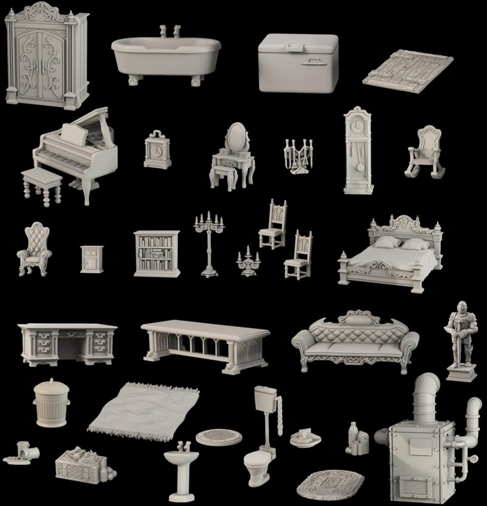 Terraincrate: Gothic Manor Miniatures