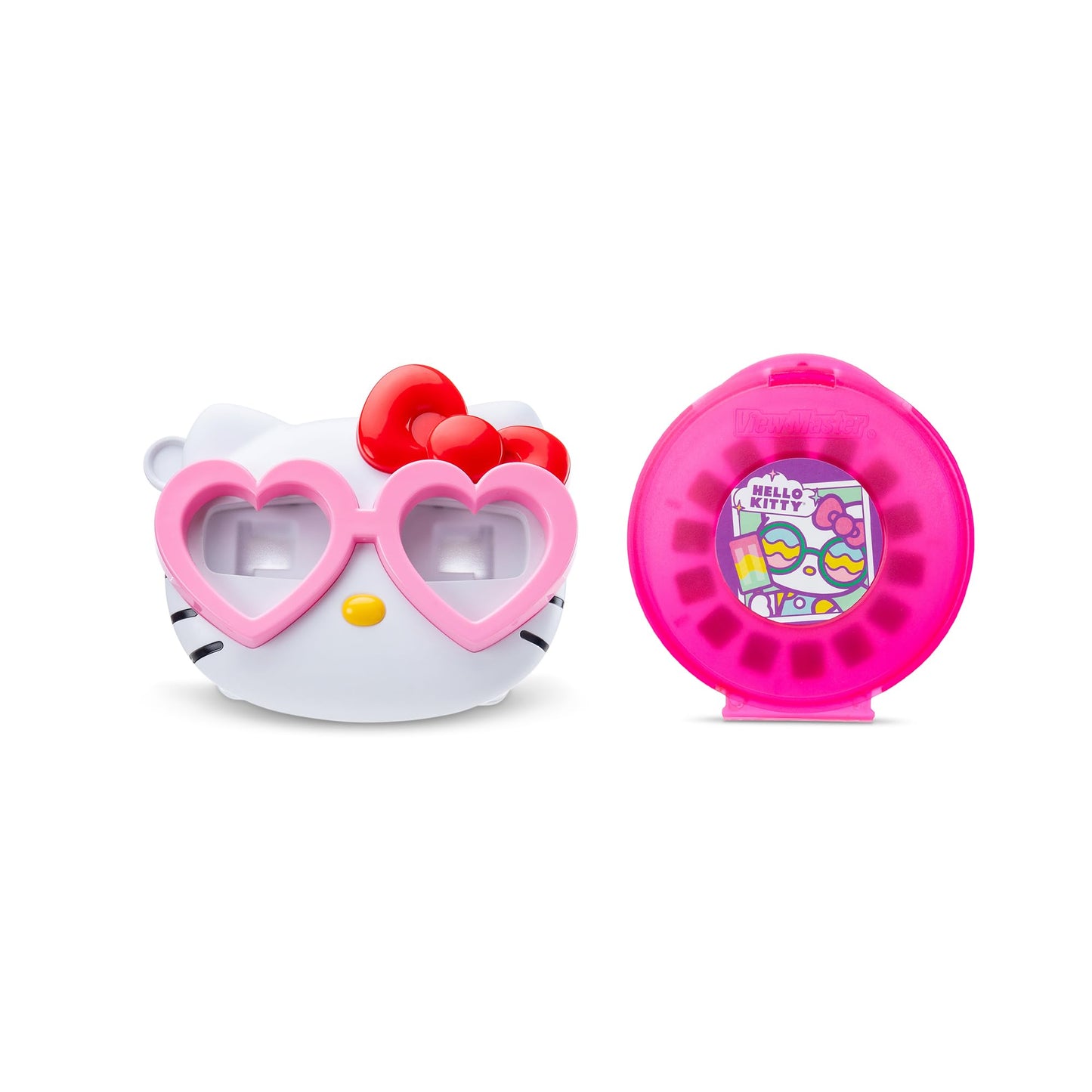 View Master - Hello Kitty Deluxe View Finder Set - Reel Viewer For Kids, Adults, Classic Game, Retro Toy, Kawaii, Nostalgic Gift, View Finder Toys, Learning Toy, Ages 3+
