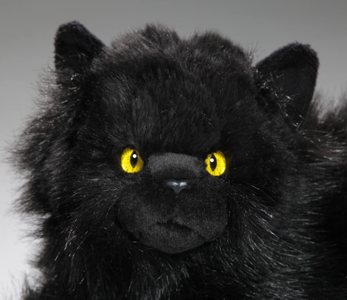 Cat, Persian Black, 12 Inches, 30Cm, Plush Toy, Soft Toy, Stuffed Animal 3474