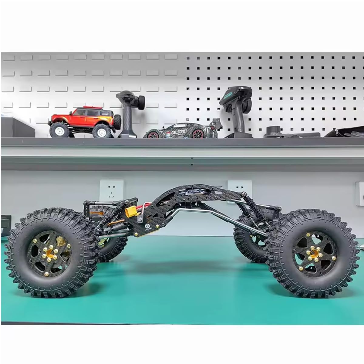 Rhinoesc Rhinorc Yue One V2 Crawler Frame Chassis Kit,With Titanium Alloy Link,For 1/10 Rc Crawler Car (Yue-V2 Set)