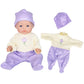 Doll Clothes 3 Set Baby Doll Clothes Fit For 16 To 17 Inch Baby Dolls 15 Inch Dolls(Total 7 Pcs)